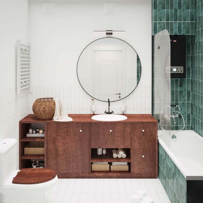 Интерьер в стиле mid-century modern