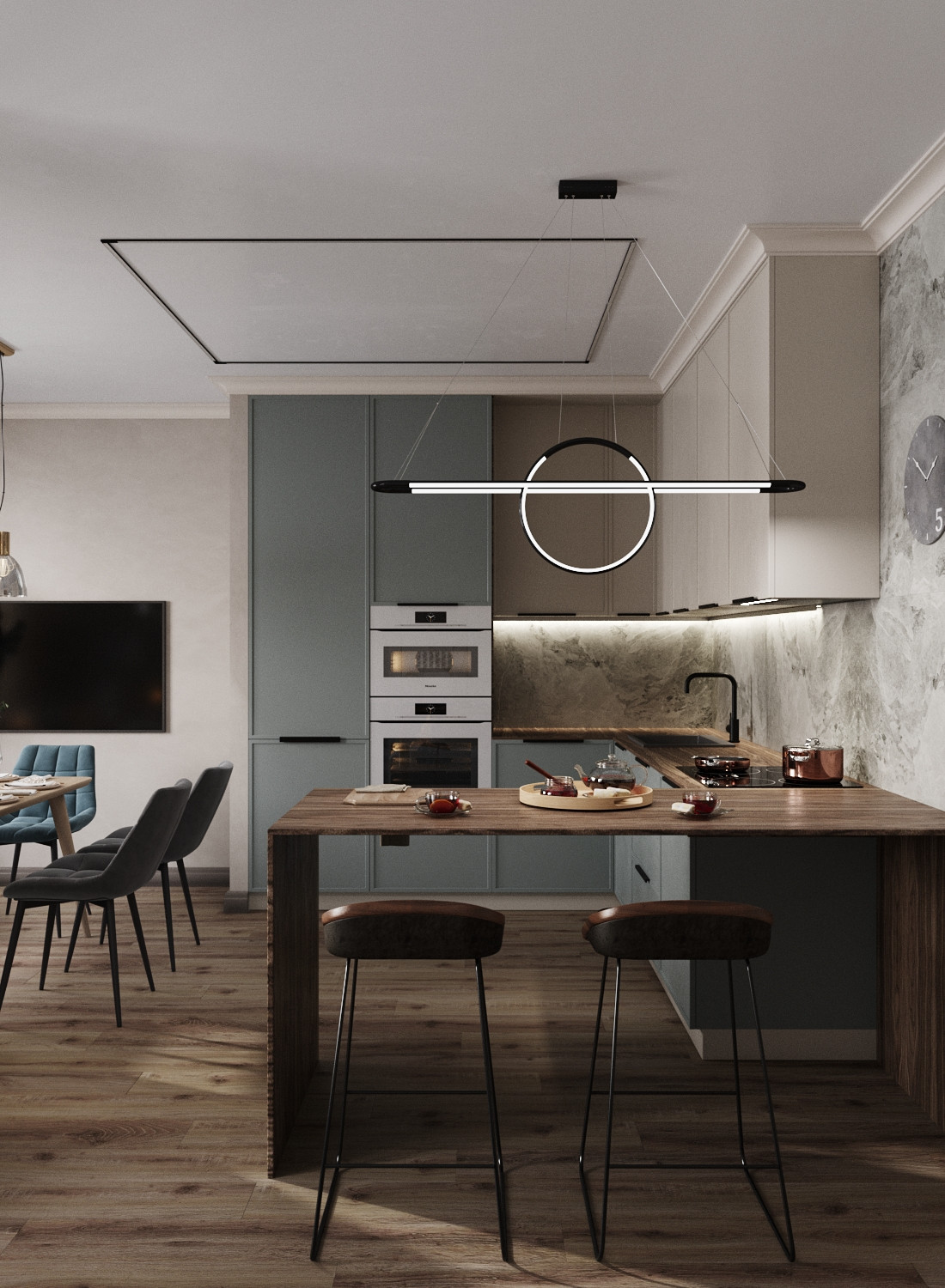 Обложка проекта: Современный интерьер.ЖК "Волга Парк" г.Ярославль