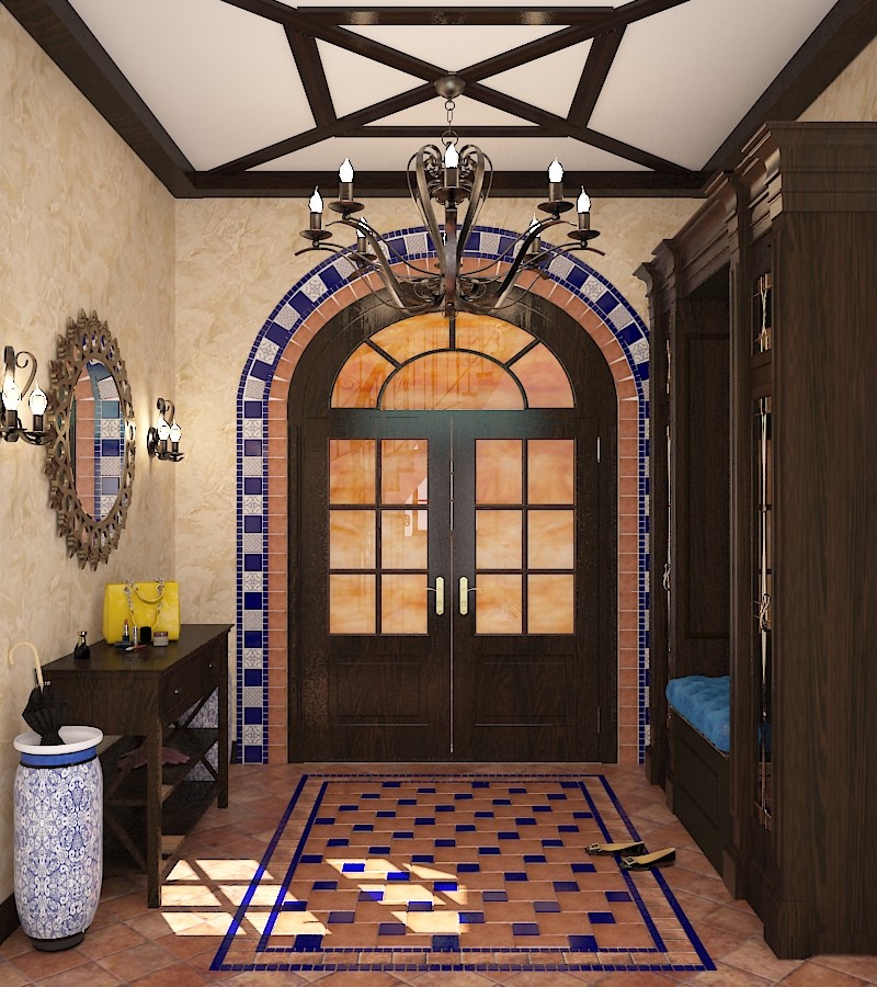 Дом в испанском средиземноморском стиле