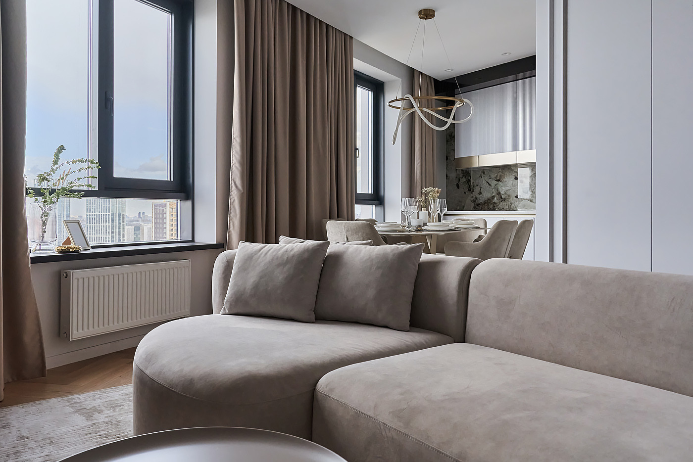 Евро 4к квартира 105 кв/м в ЖК «Крылья»