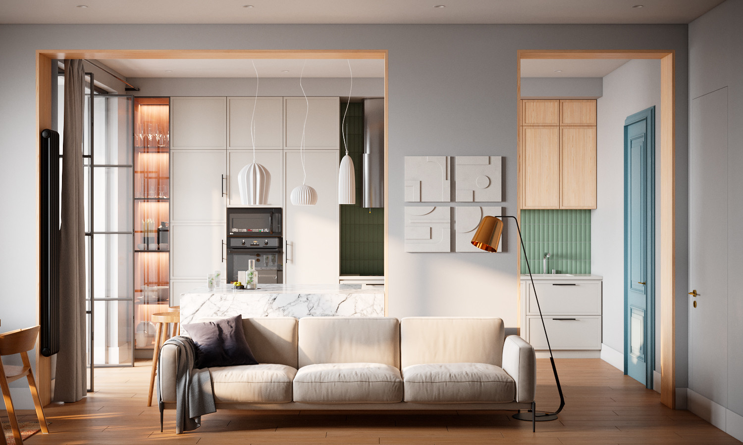 Большая квартира в ЖК Символ