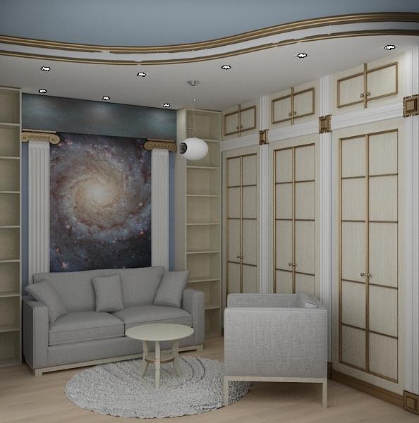 Квартира в стиле классицизм