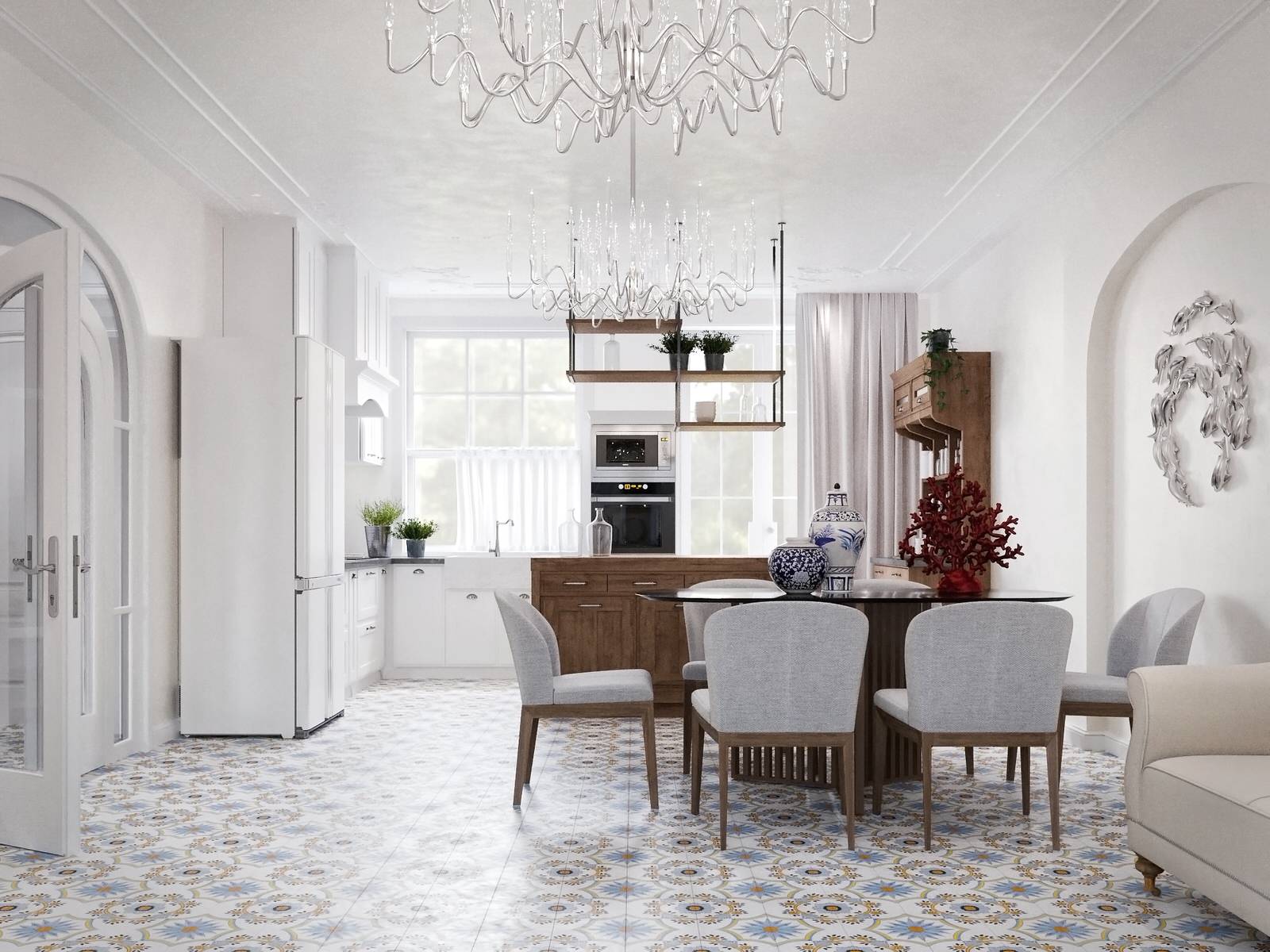 Обложка проекта: Таунхаус "Дом под радугой"