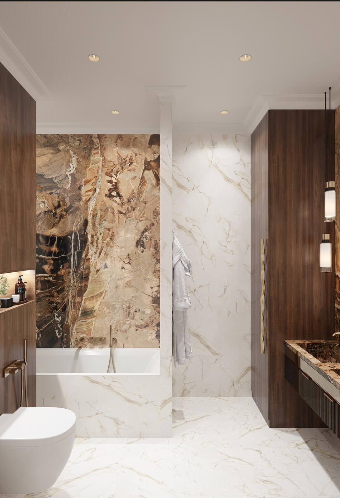 Роскошная современная классика для семьи с детьми в ЖК Русский Дом - 144 метра