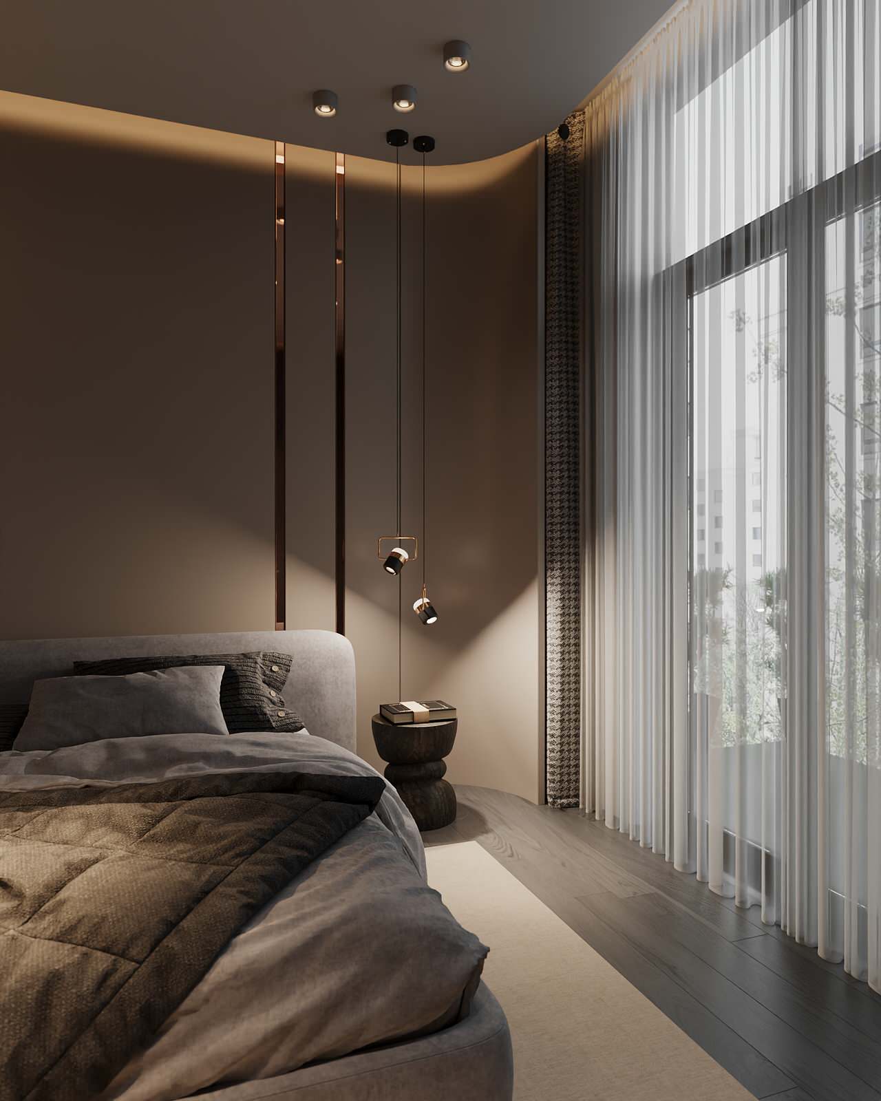 Спальня "Медные акценты"