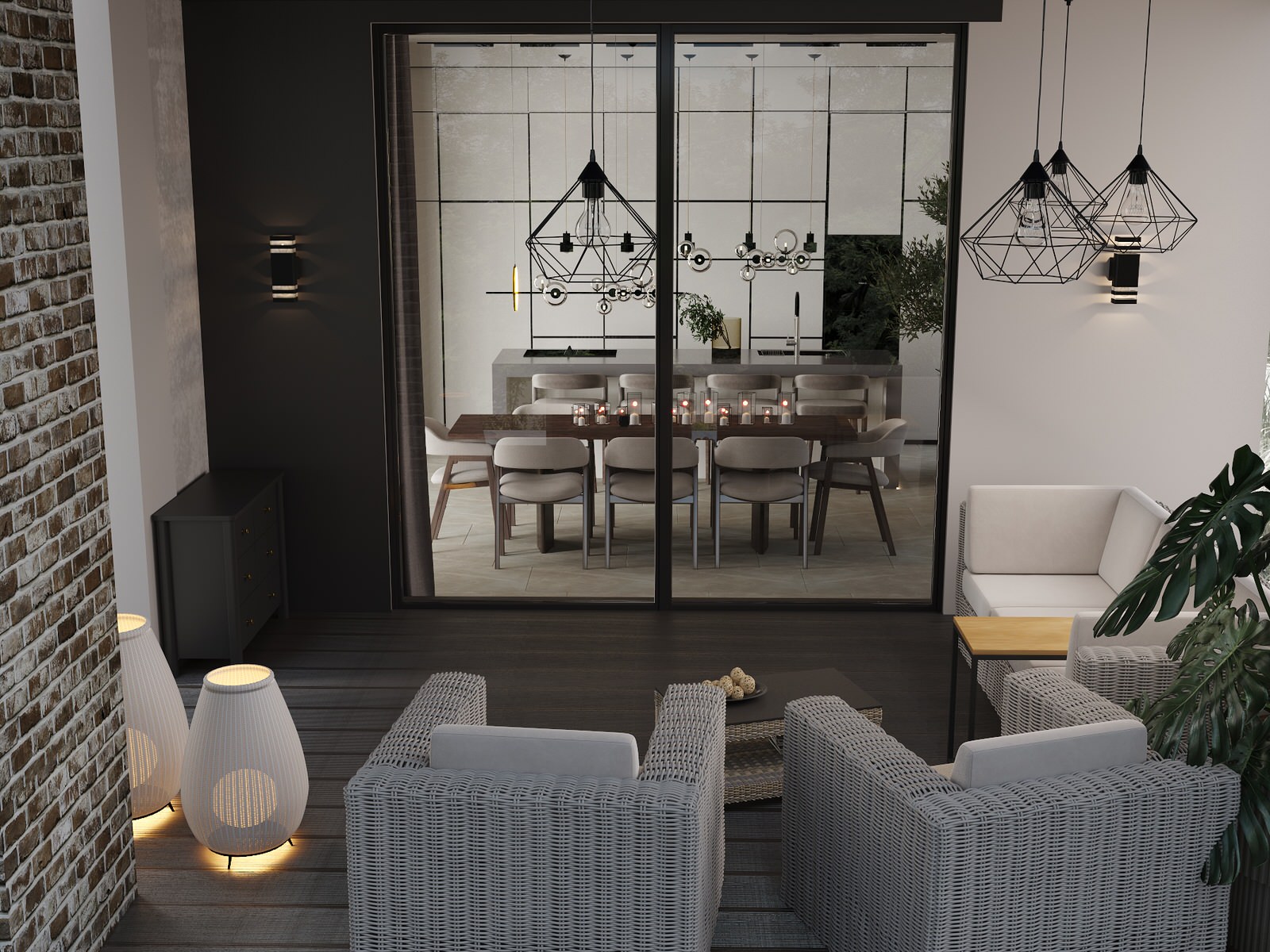 Дом в стиле хай-тек в Краснодаре