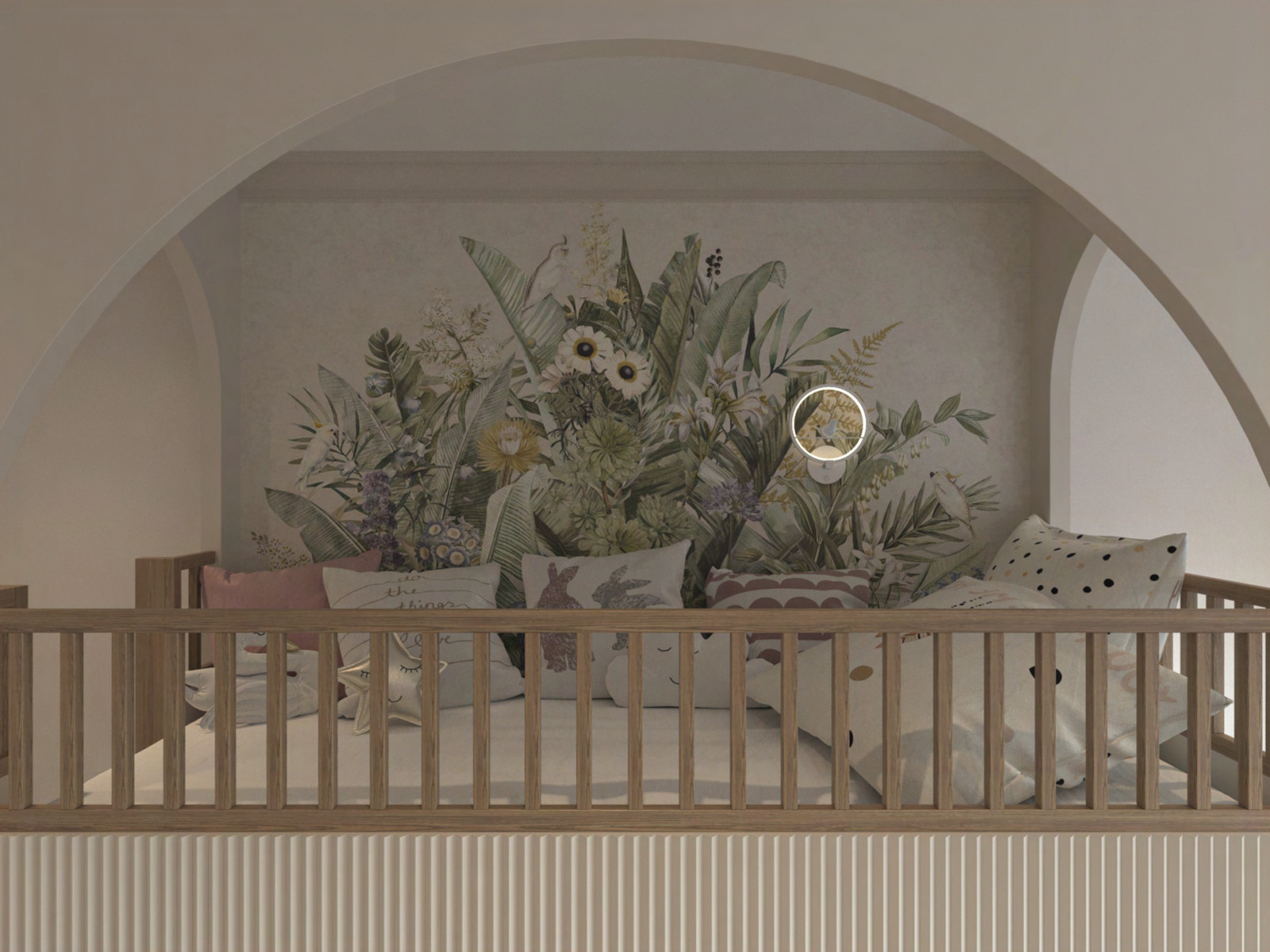 Дизайн проект ЖК Серебряный Фонтан 78м2