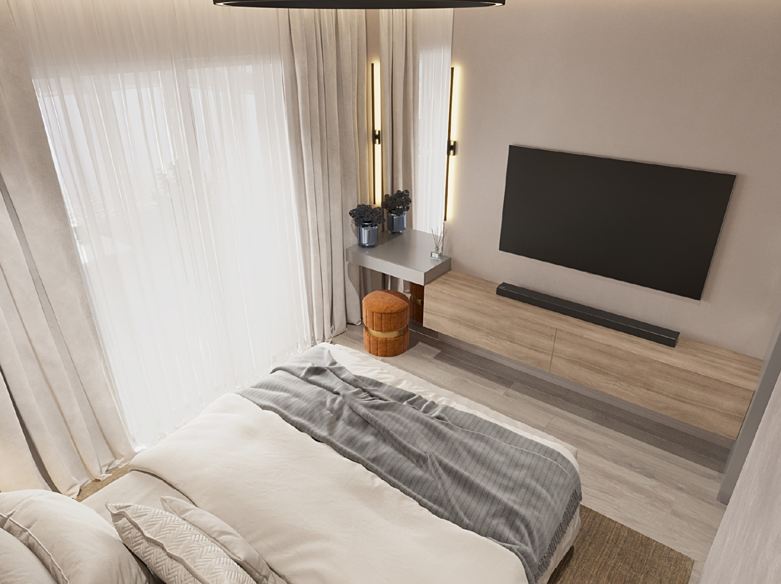 № 54 ДИЗАЙН КВАРТИРЫ 59.3 КВ.М