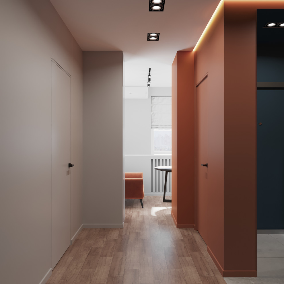 Дизайн однокомнатной квартиры под сдачу.