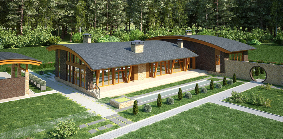 Проект одноэтажного дома