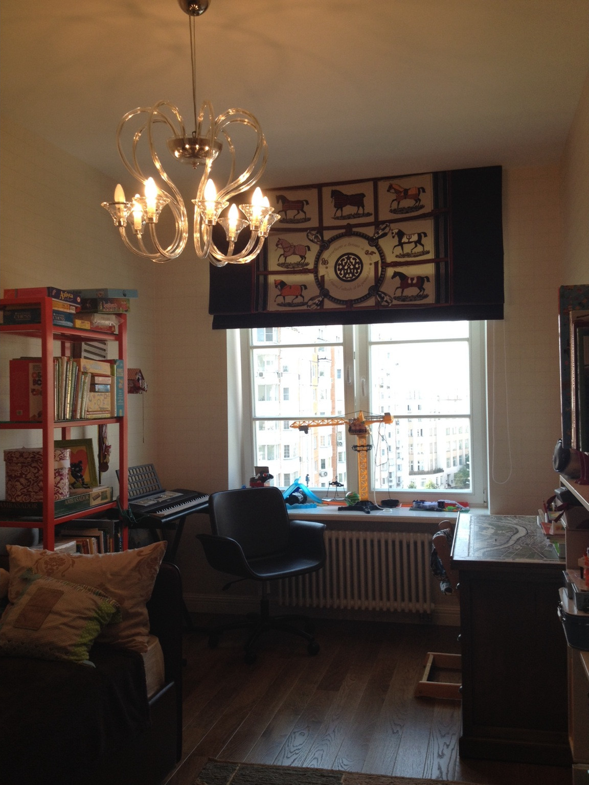 Обложка проекта: Квартира в Москве. Текстильное оформление окон.