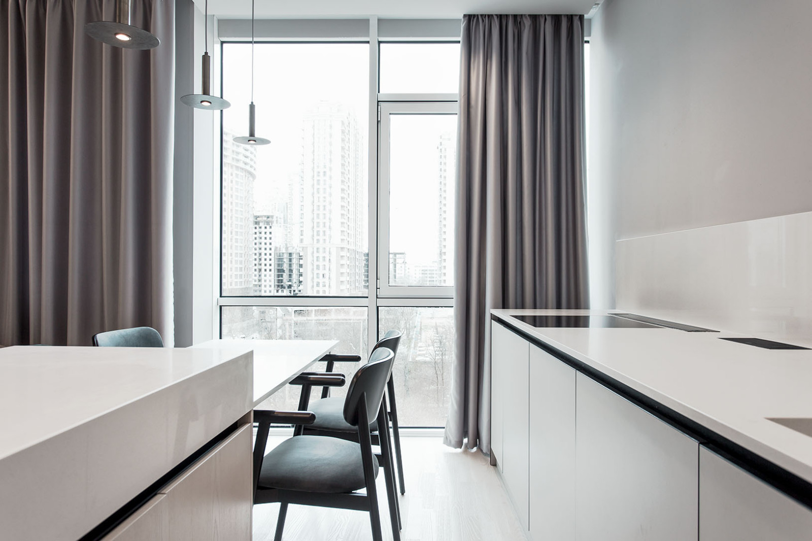 Scandinavian minimalism apartments