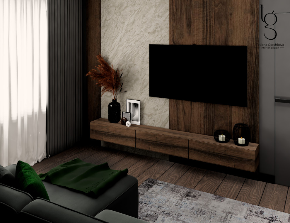 A cozy three-room family apartment