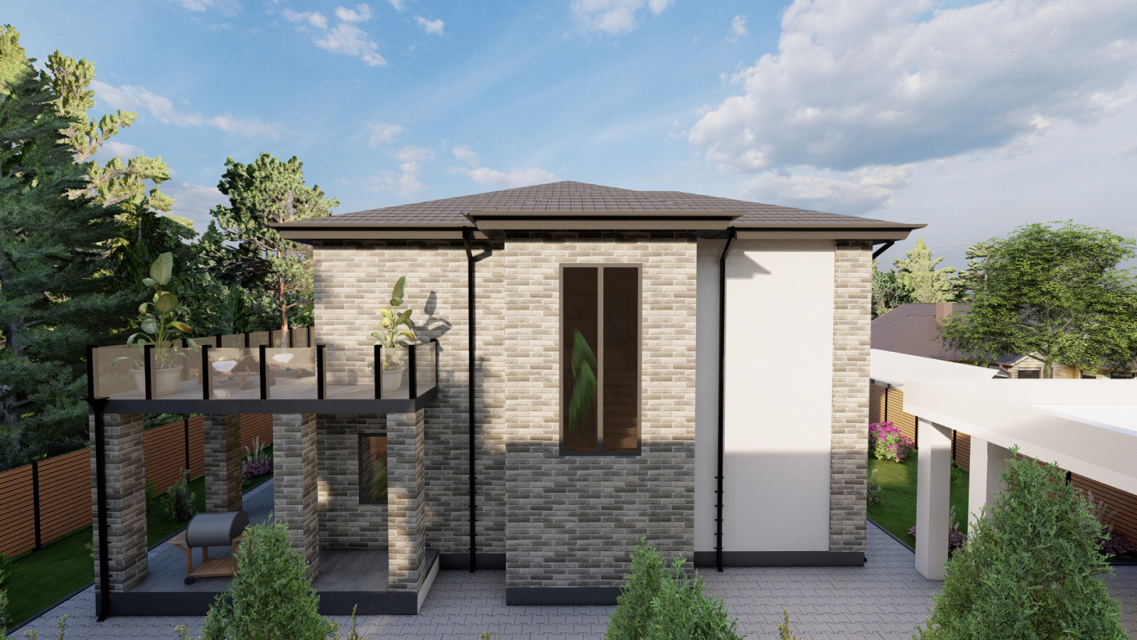 Обложка проекта: Проект двухэтажного дома 290 квм