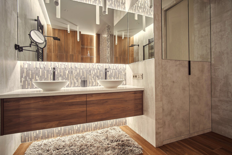 Ванная комната 8,5 кв.м. 2022 г. Фотографии.