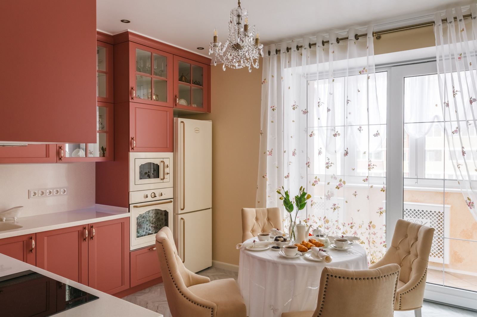 Проект кухни в стиле прованс.