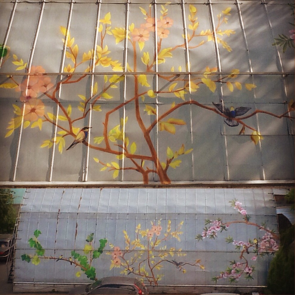 Exterior painting. Художественное оформление фасадов