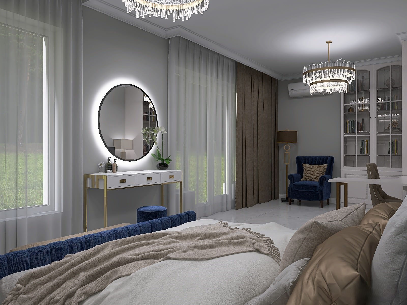 Спальня-кабинет