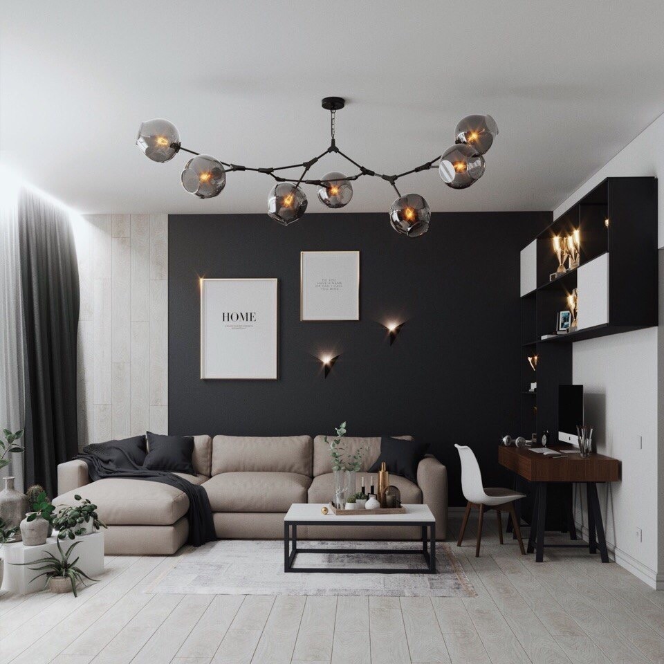 Городская квартира в стиле "Контемпорари"