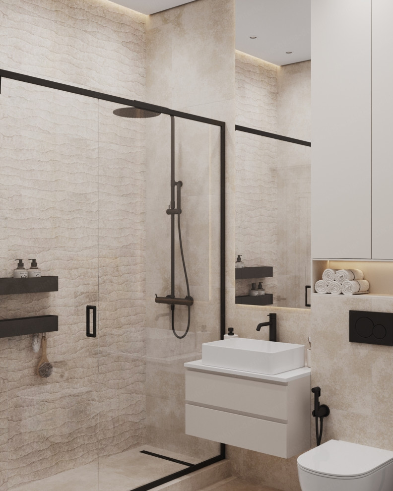 Дизайн проект 1 комнатной квартиры - ЖК Прокшино