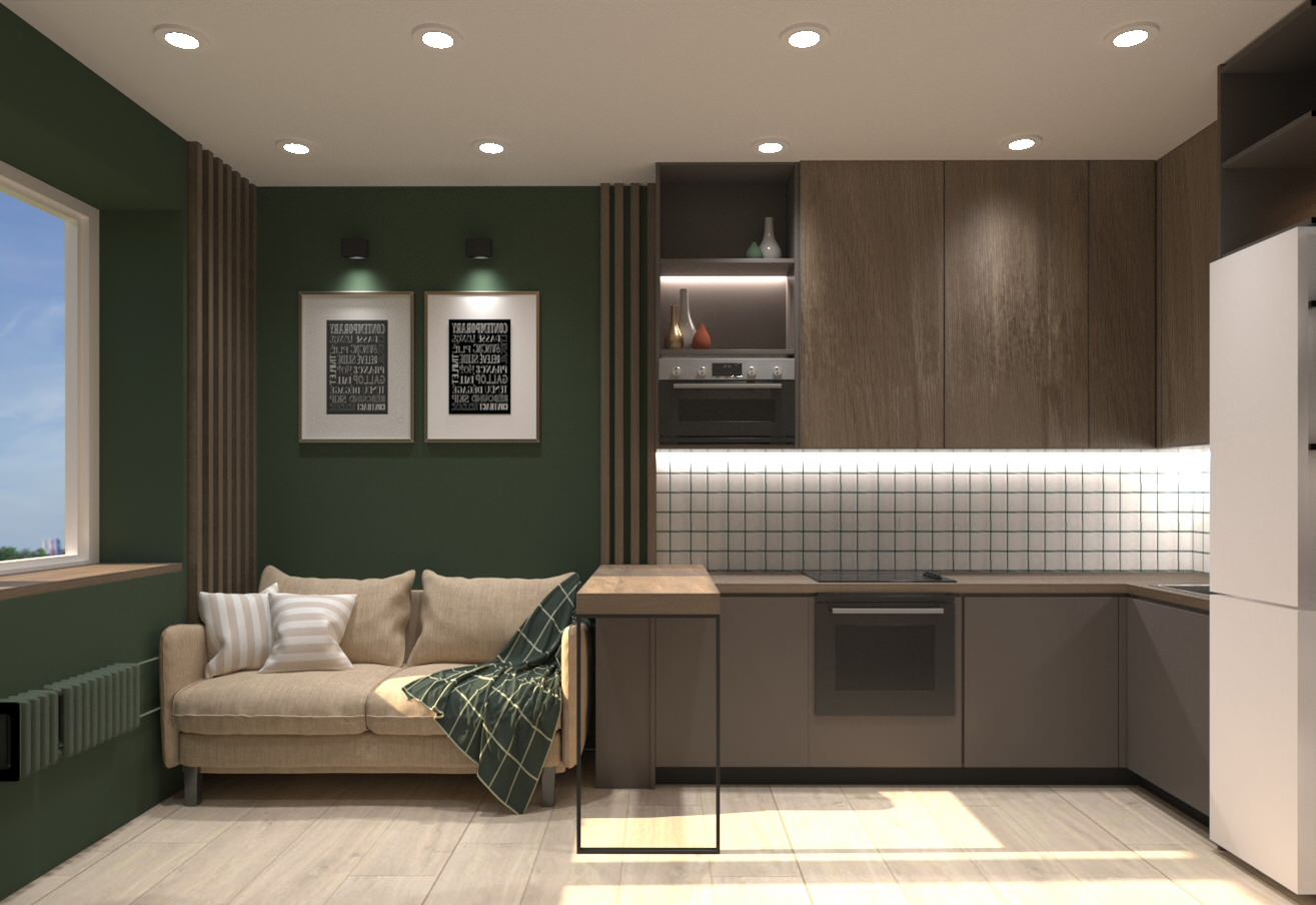 Обложка проекта: Кухня