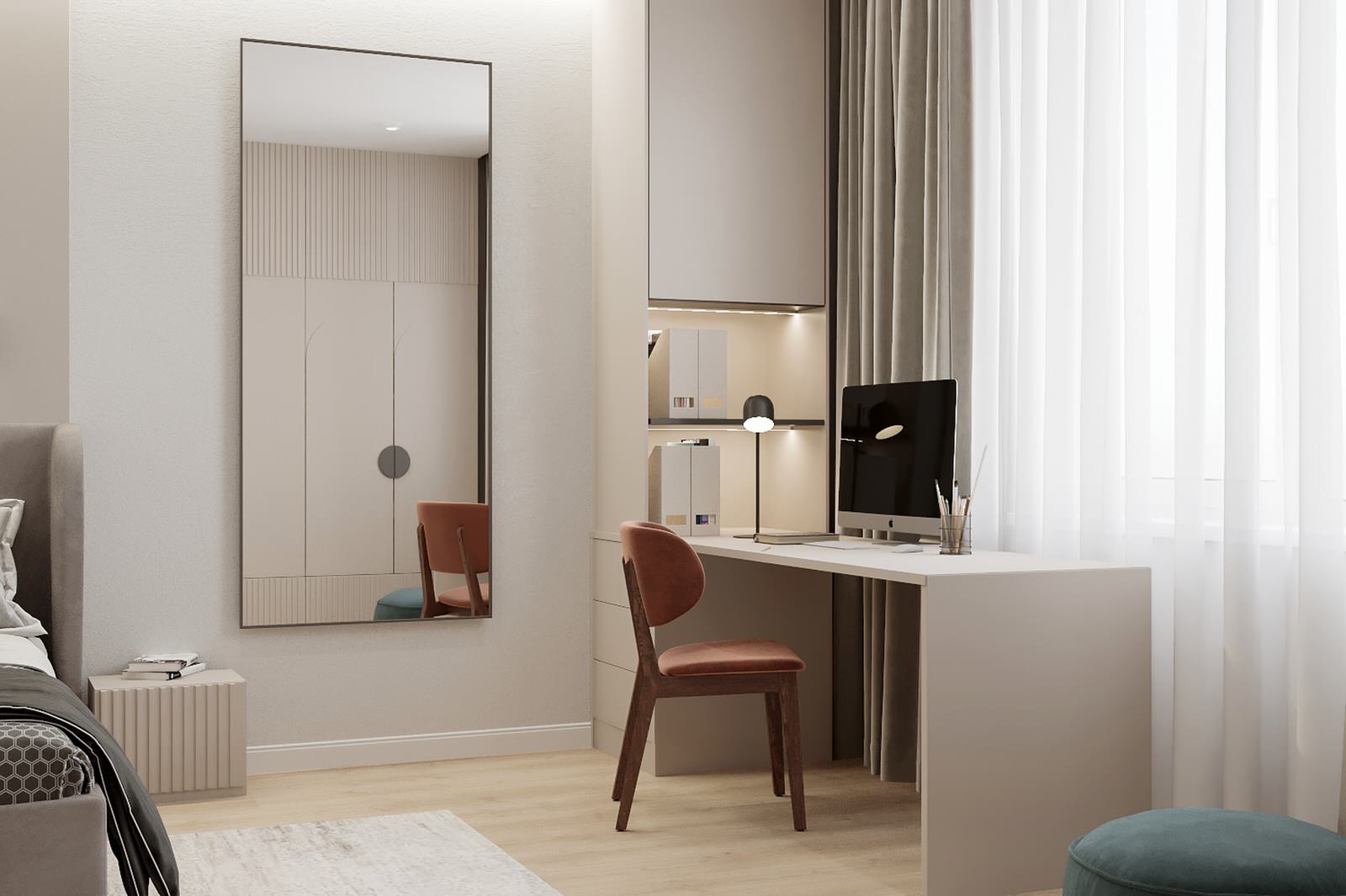 Minimalist apartment 120 m2