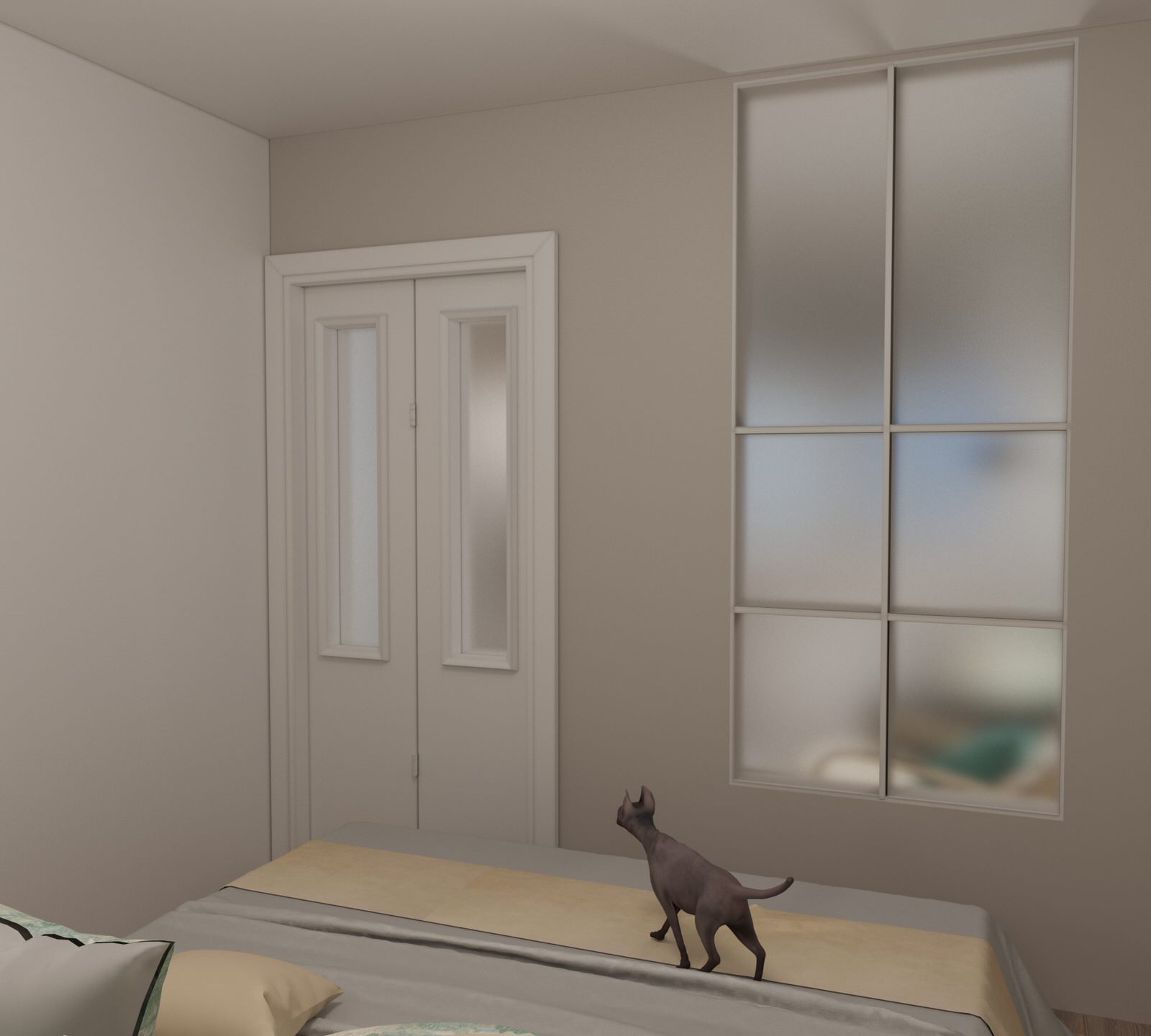 Квартира в современном стиле со скандинавским настроением