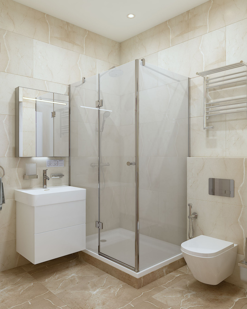 Обложка проекта: Квартира в пастельных тонах. Визуализации