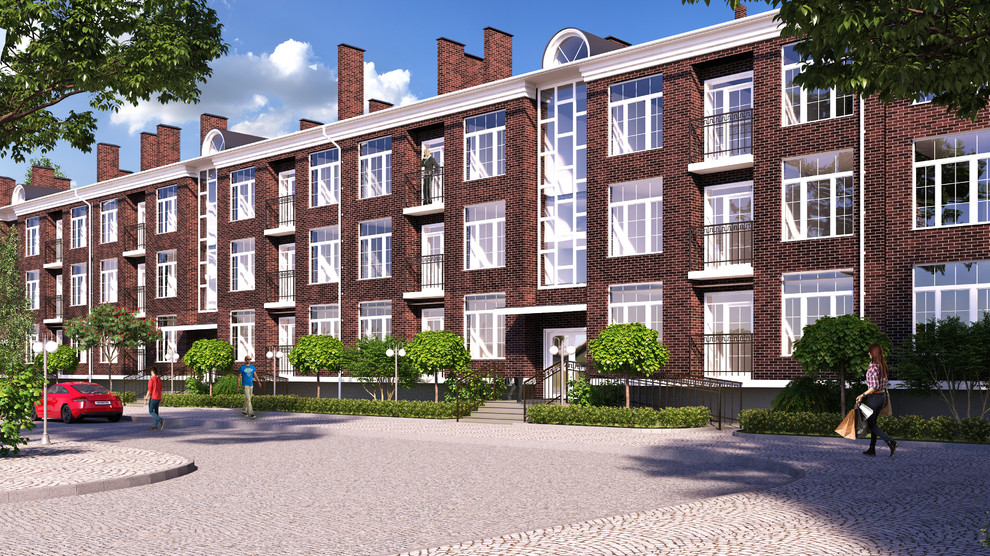 Визуализация многоквартирных домов