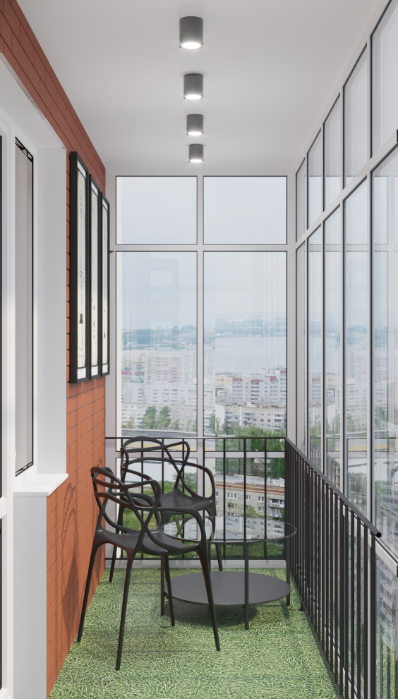 Яркая однокомнатная квартира