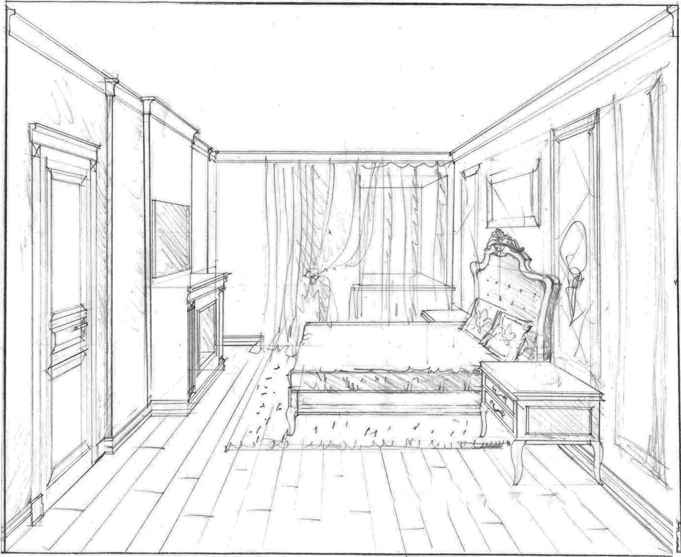 Двухкомнатная квартира в светлых тонах.