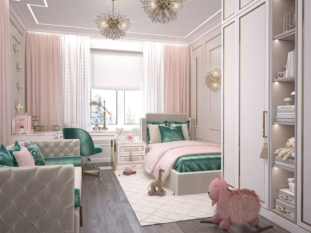 Розовый с изумрудным- неожиданные цветовые решения