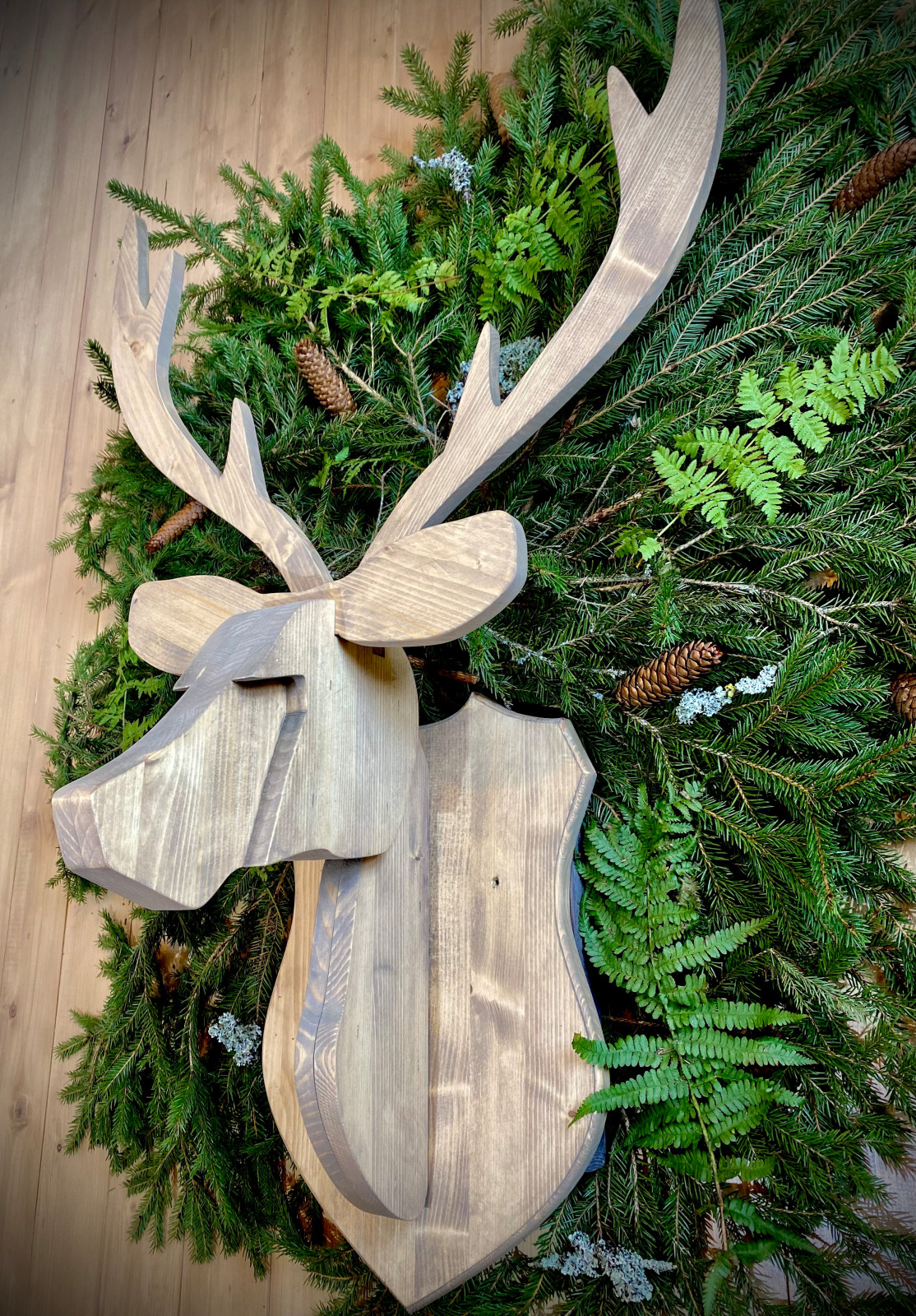 Эко-трофей Олень