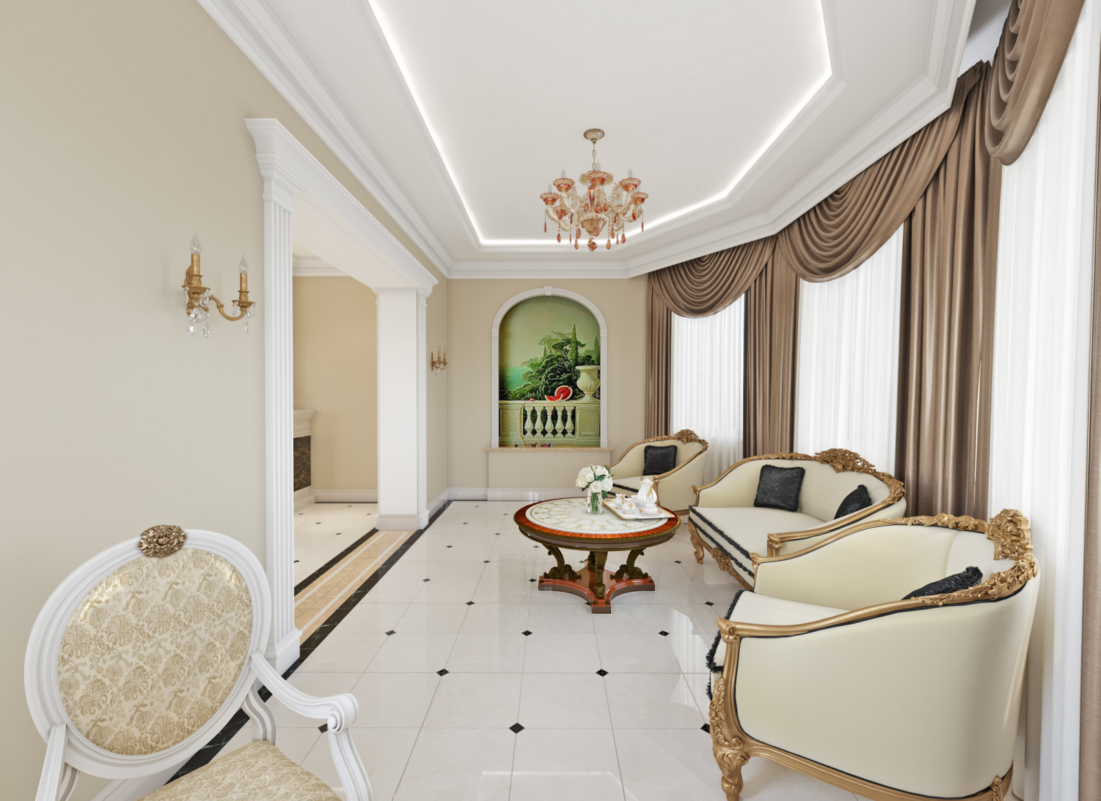 Частный дом в классическом стиле