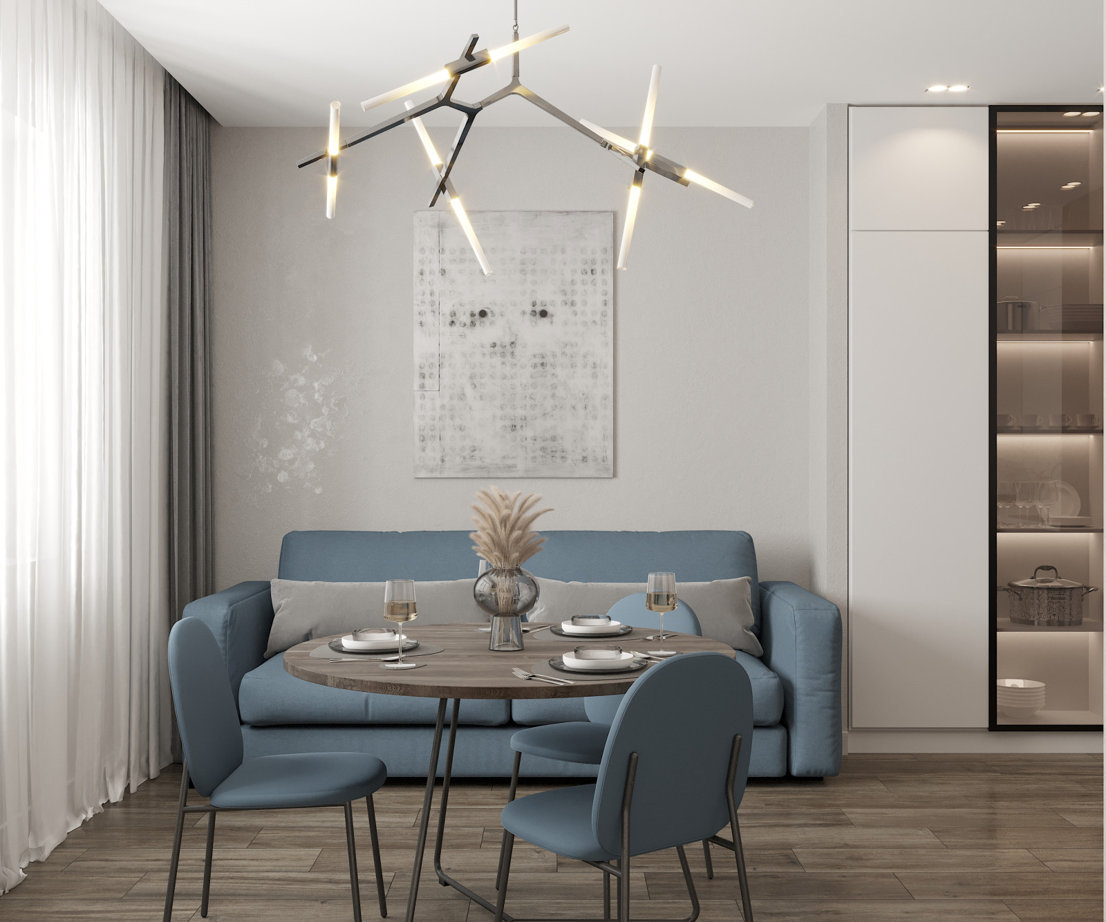 Кухня-гостиная 25 кв.м в г. Белгород