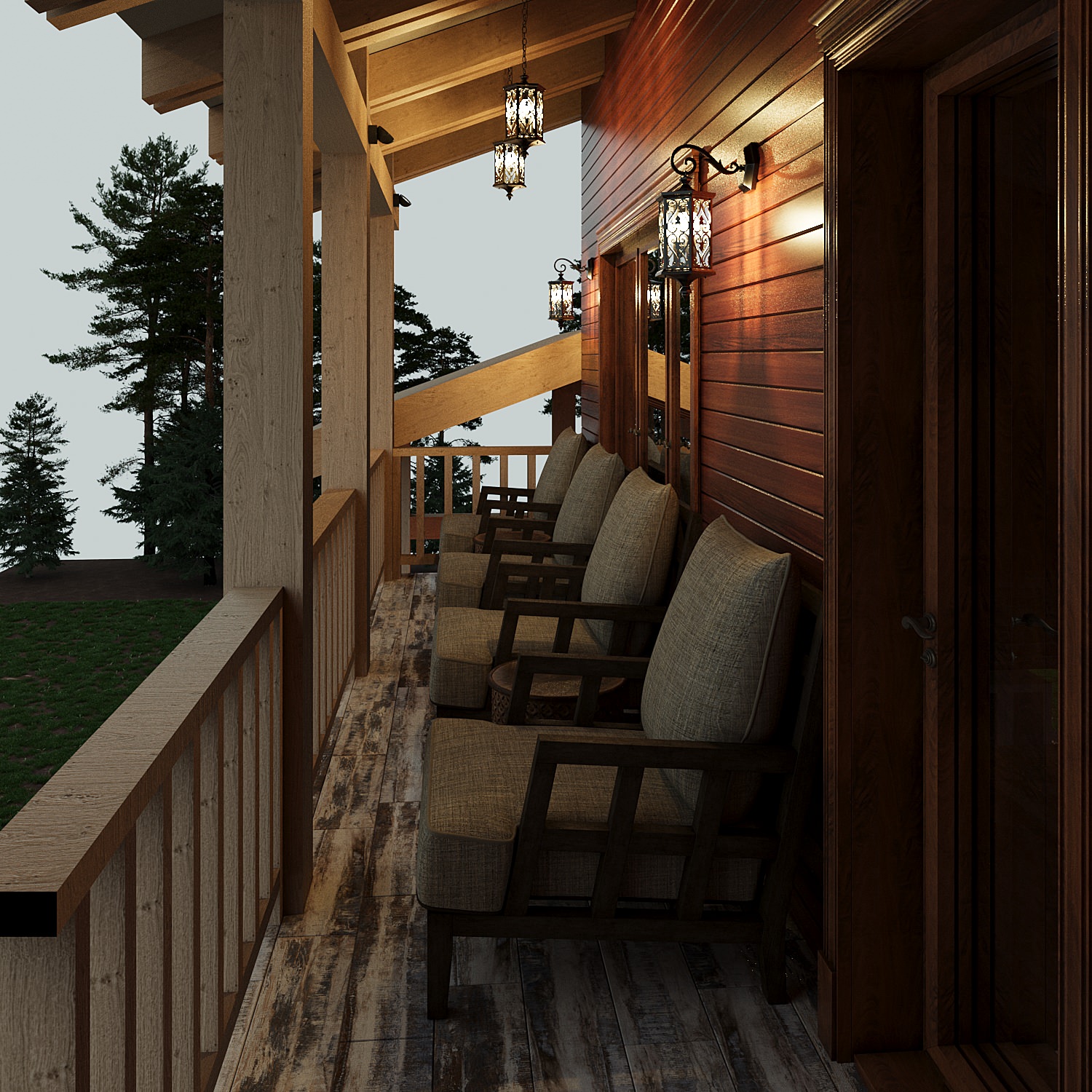 Дизайн дома-бани 110 кв.м.