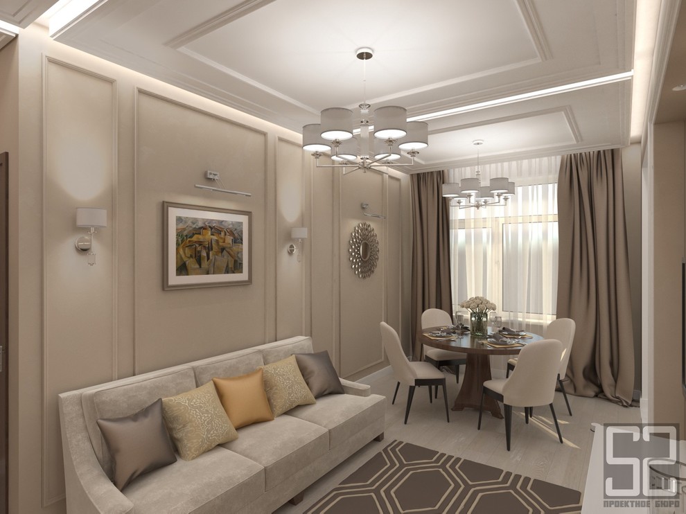 Проект квартиры ЖК "Дом с террасами"