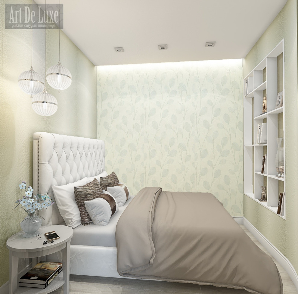 "Из однушки в двушку", Запольная 60, спальня, варианты