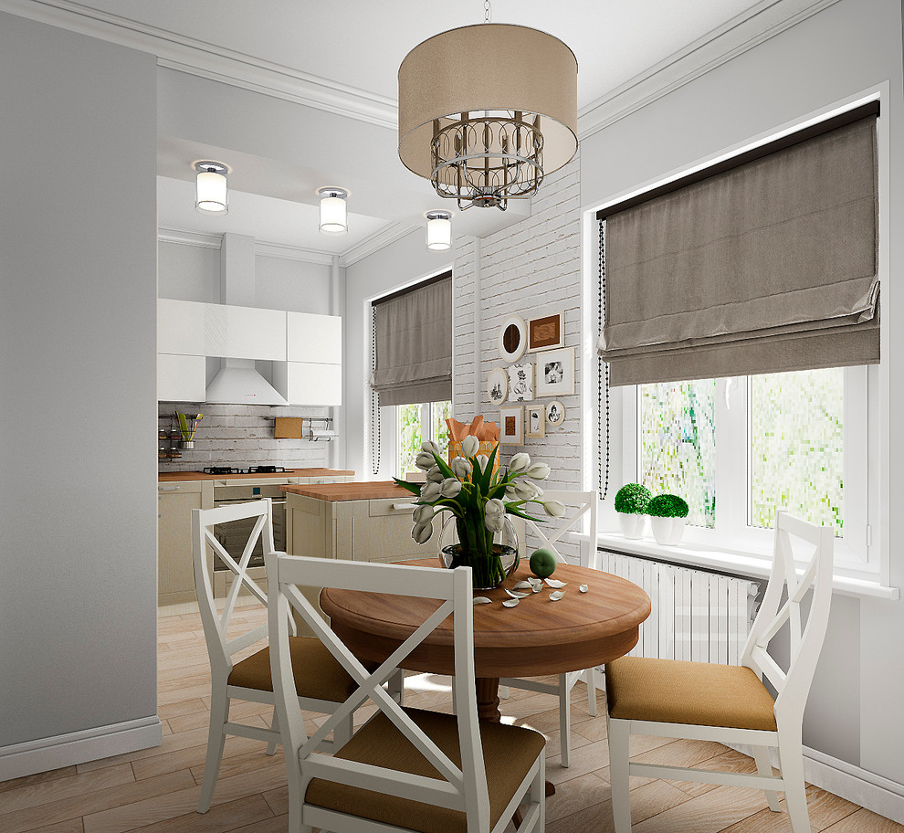 Квартира в скандинавском стиле для романтичной девушки