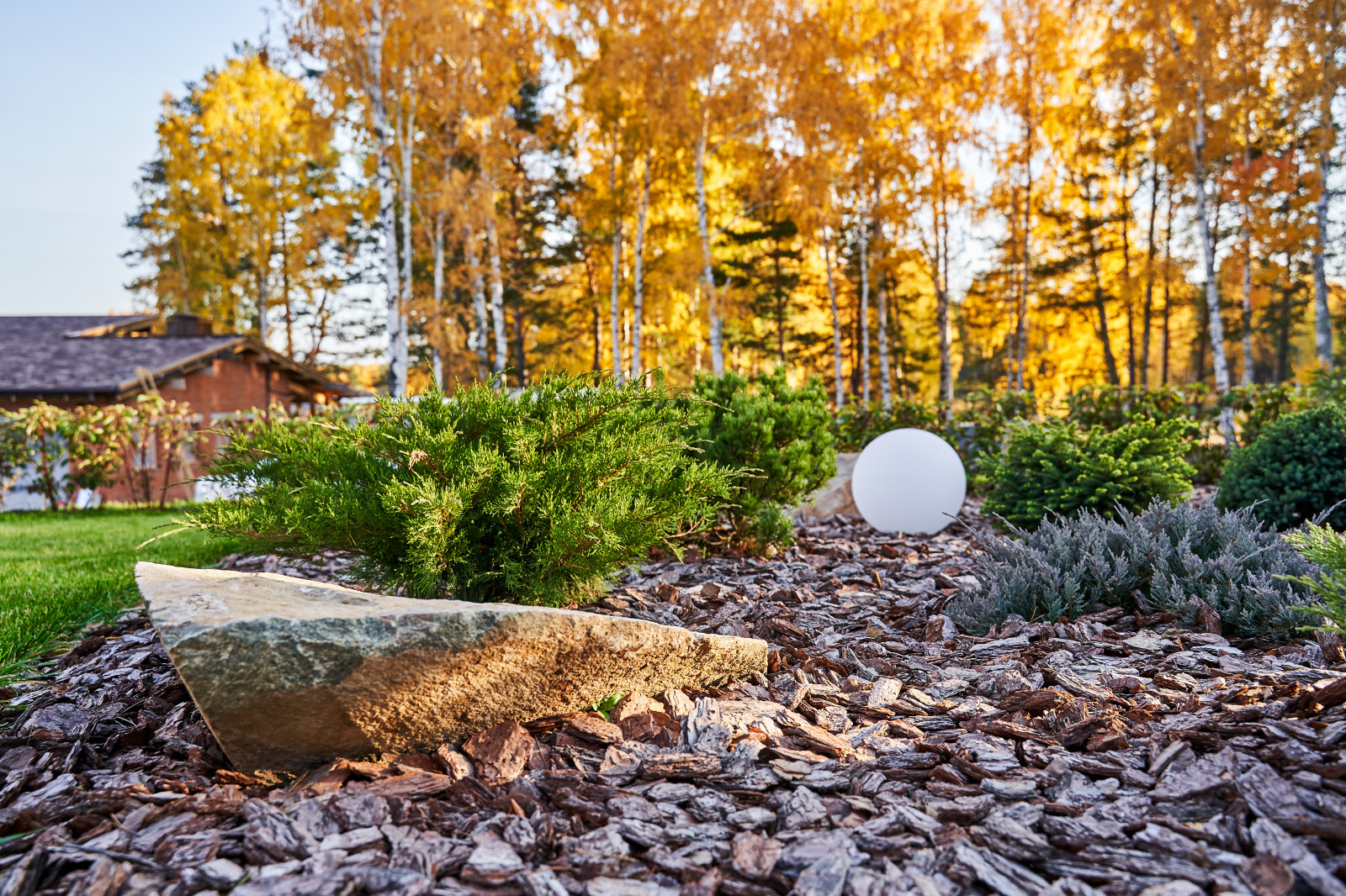 Минимум растений - максимум газона