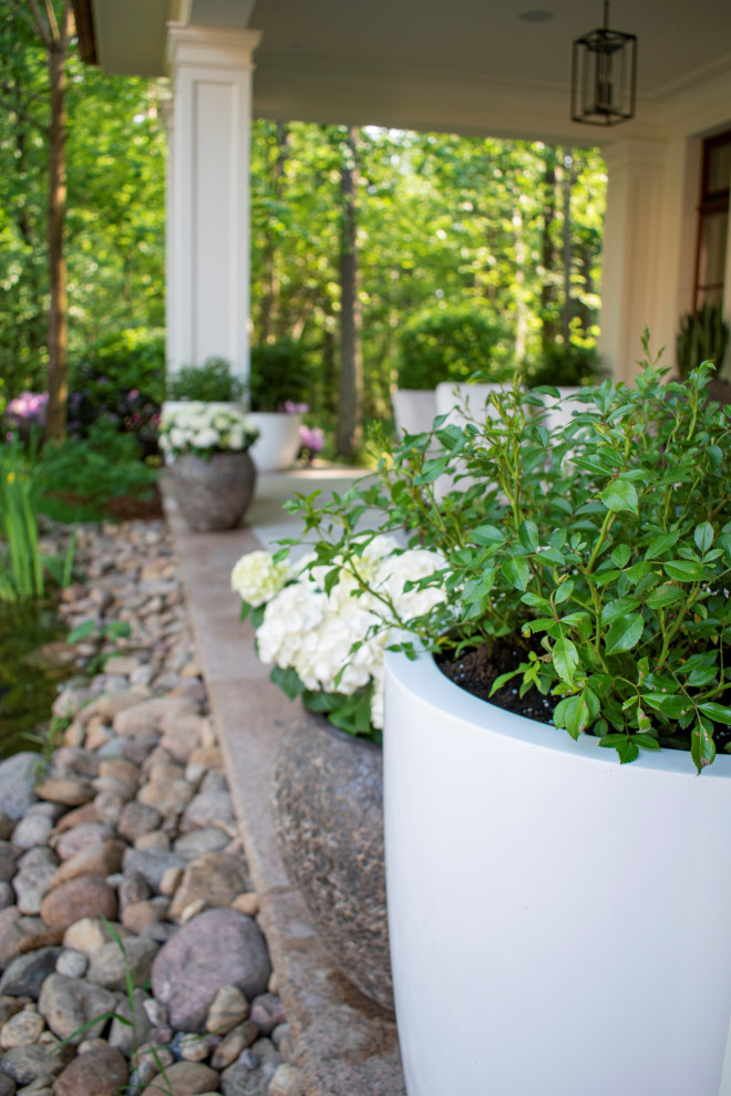 Тропическое озеленение террасы