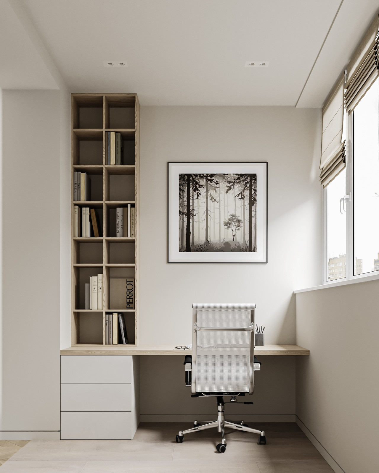 Дизайн интерьера квартиры в современном стиле на ул. Новаторов