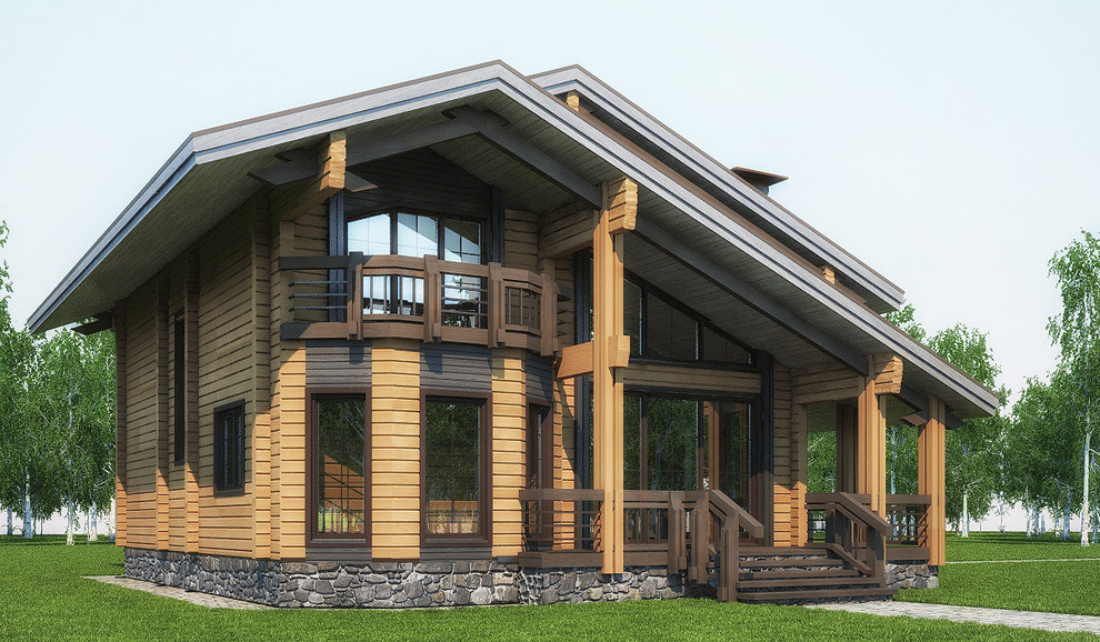 Из каменного в деревянный