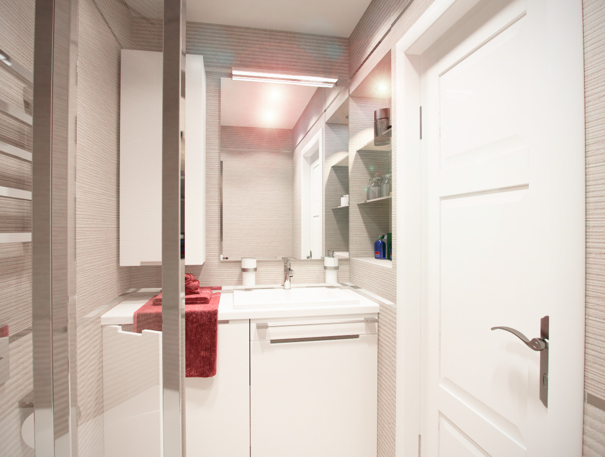 Скандинавский минимализм в Москве. Реконструкция.