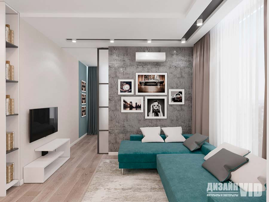 Дизайн квартиры 52 метра