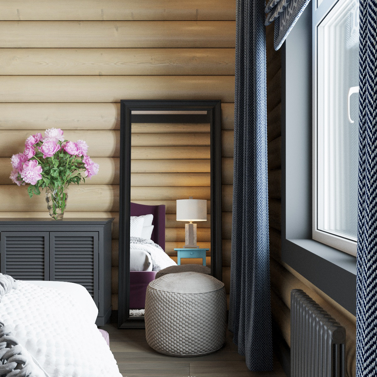 Большой, яркий дом для молодой семьи