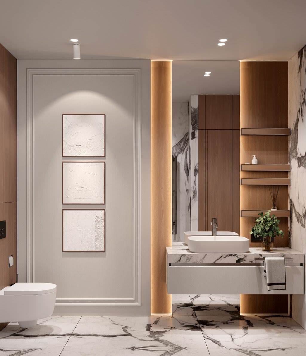 Трехкомнатная квартира в Москве