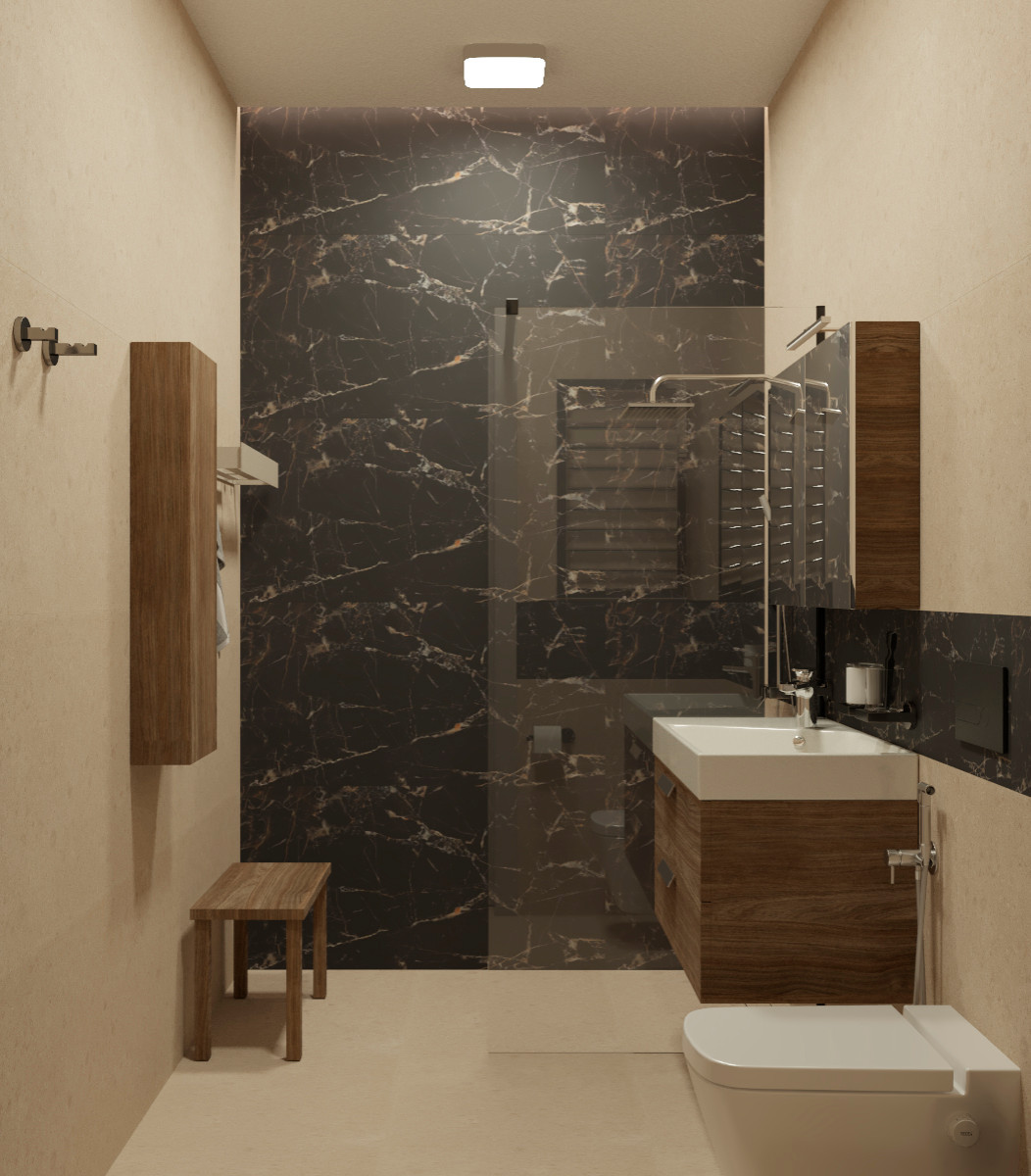 Дизайн интерьера квартиры 82 м.кв.