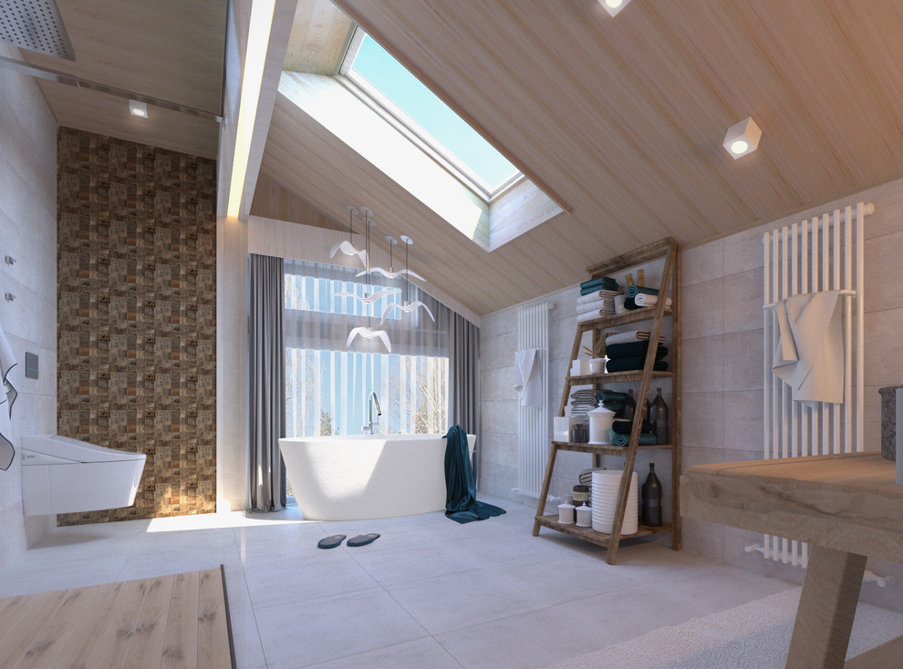 Современный загородный дом