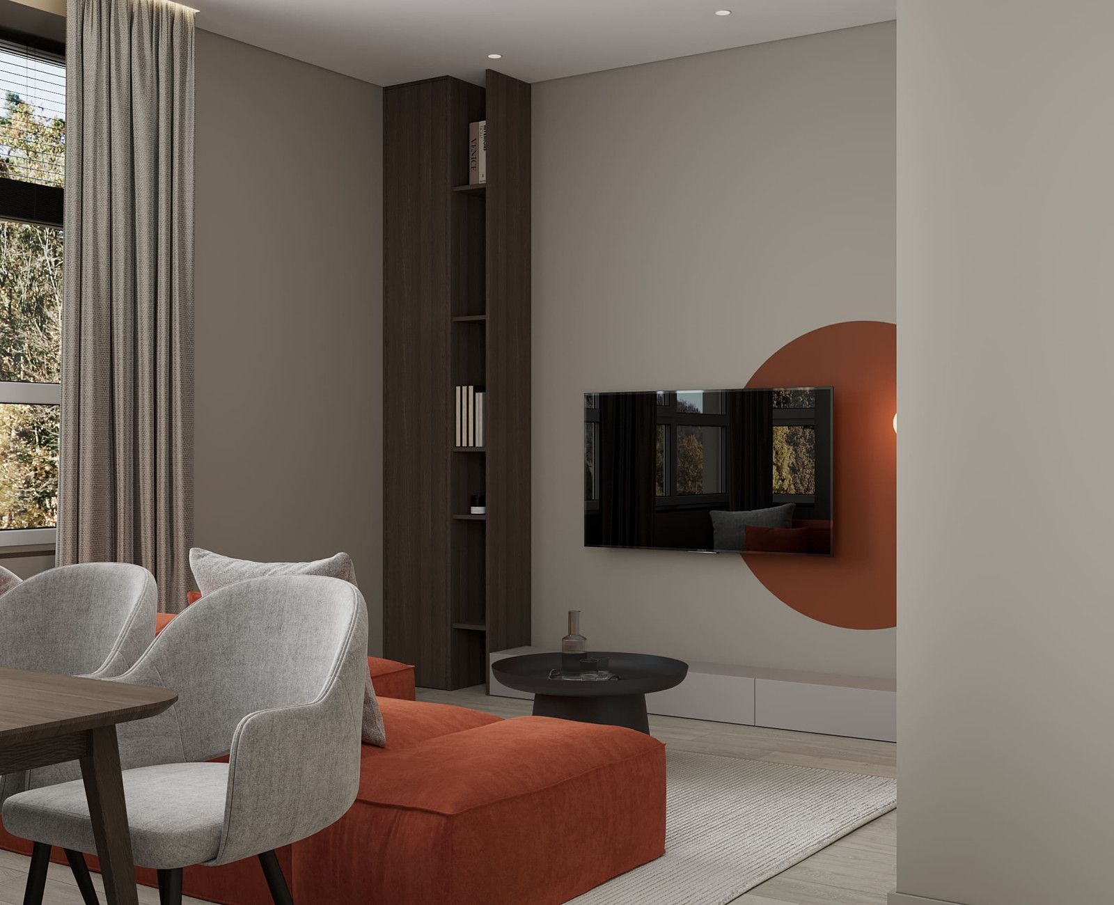 Дизайн-проект квартиры для сдачи на берегу Балтийского моря